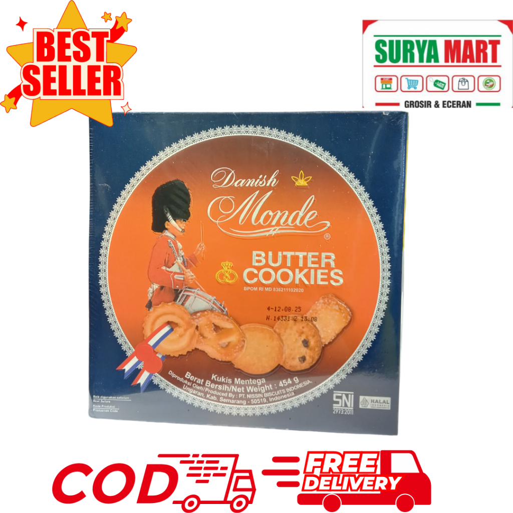 

Monde Butter Cookies 454g - Super Murah di Surya Official Store