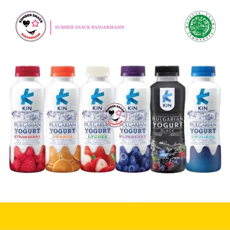 

Kin Bulgarian Yogurt (200ml) (4 Varian Rasa)