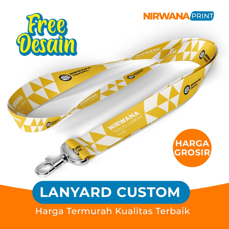 

Lanyard Custom Tali ID Card Cetak 2 Sisi | KALUNG ID CARD CUSTOM