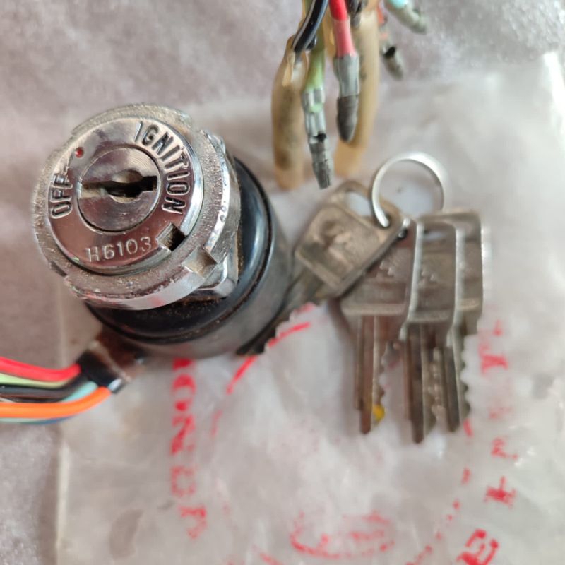 kunci kontak CB 100 125 CB100 kabel 7 2 klik