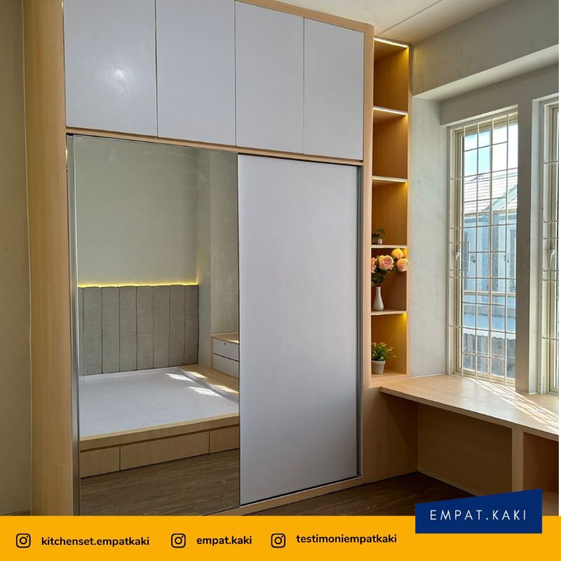 bedroom set japandi