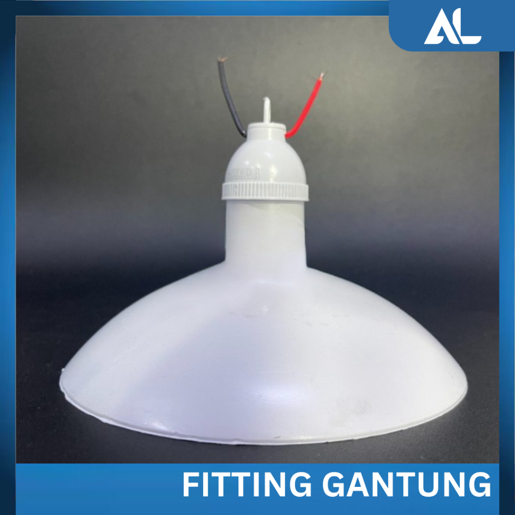 FITTING KAP LAMPU GANTUNG OUTDOOR E27 FITTING WD KECIL