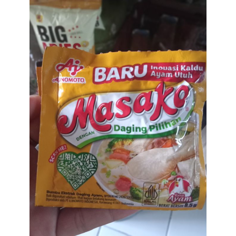 

Penyedap rasa masako ayam renceng isi 12 pcs