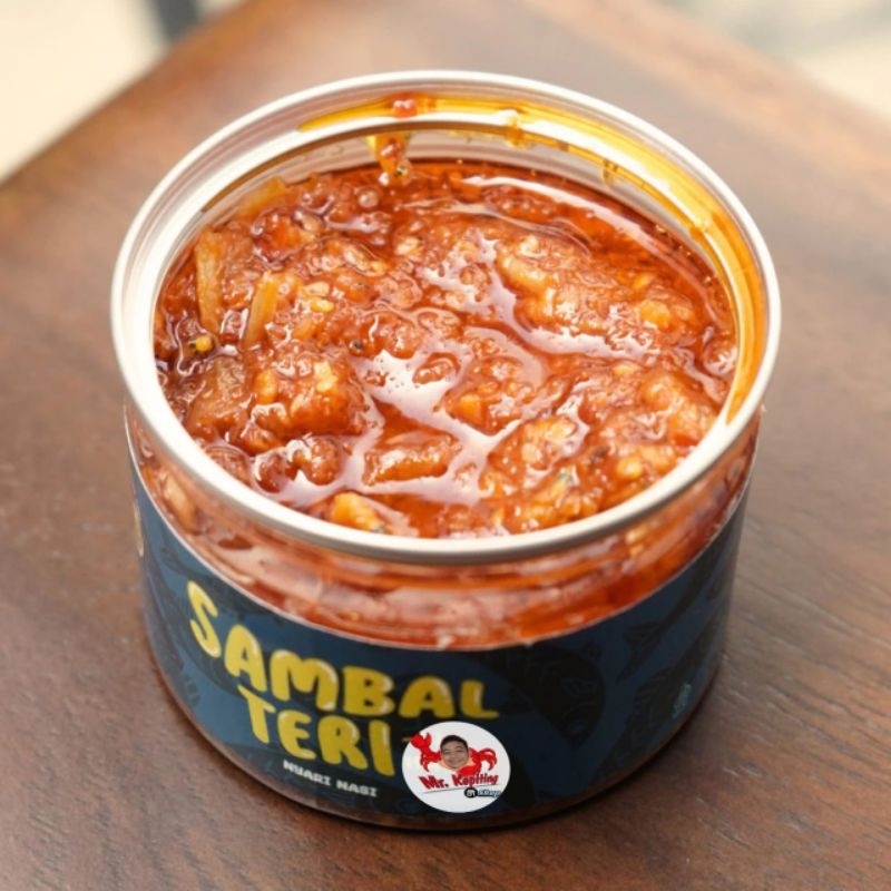 

SAMBAL PEDAS IKAN TERI 200 gr