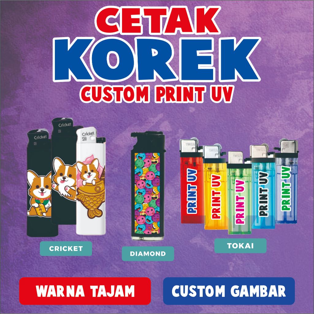 CUSTOM KOREK PRINT UV