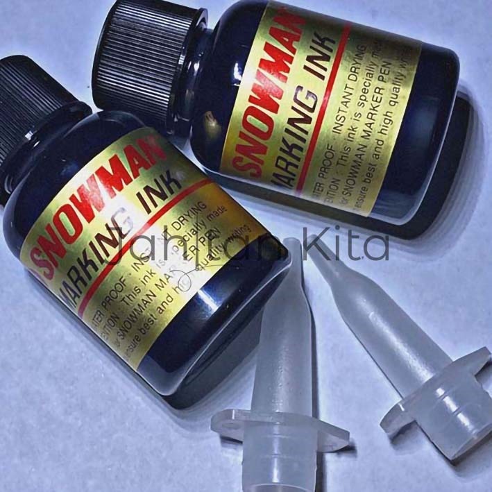 

TINTA REFILL SPIDOL SNOWMAN PERMANENT WARNA HITAM