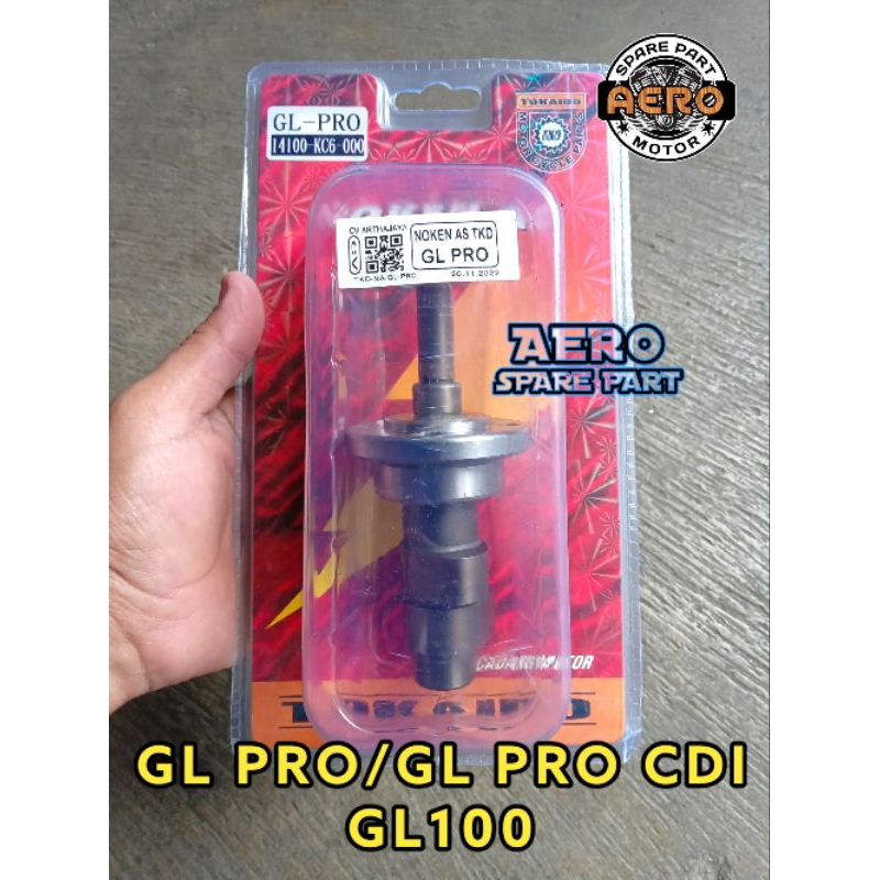 NOKEN AS CAMSHAFT AS PENGGERAK GLPRO GL PRO GLPRO CDI PRO CDI GL100 GL 100 PLATINA