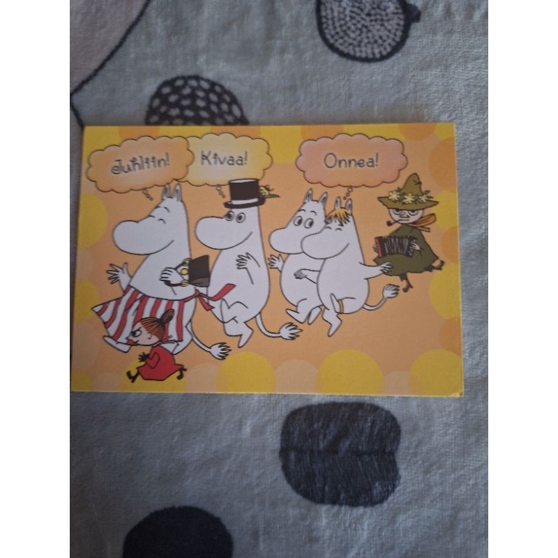 

kartu pos moomin/moomin postcard