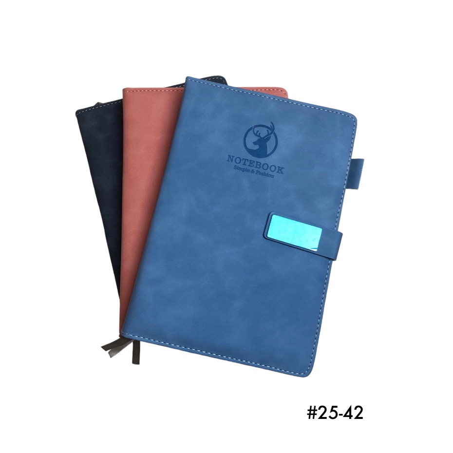 

NoteBook Import Boutique Simple Fashion 25-42 Hard Cover Ukuran A5 / Notebook Agenda Hard Cover Deer – 80 gsm- SHABG
