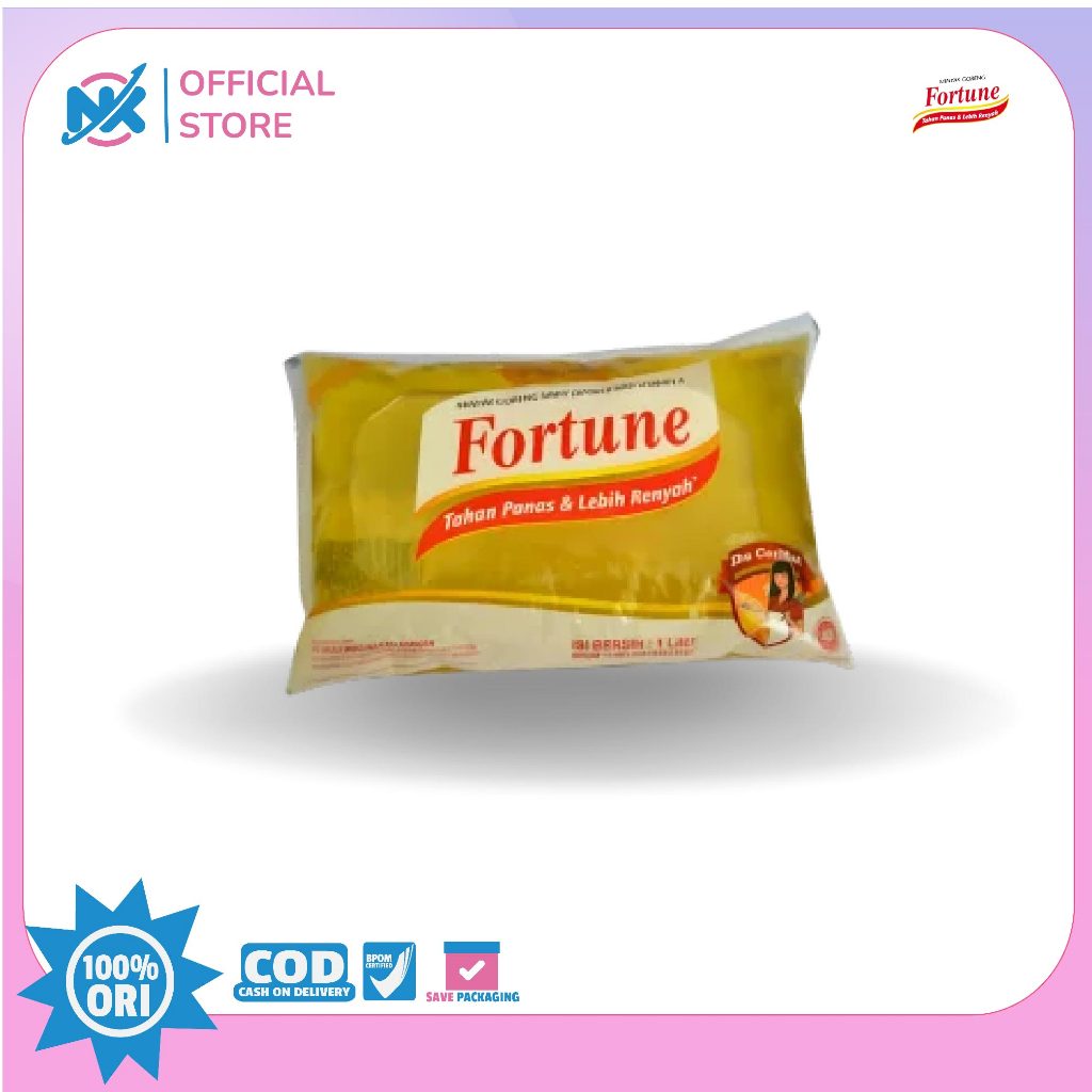 

Minyak Goreng Fortune 1 ltr Bantal