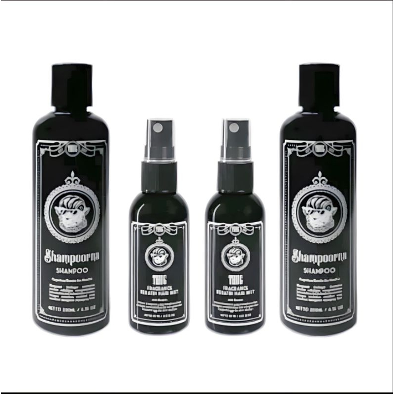 [PROMO] THUG BUNDLING KERATIN SHAMPOO 3 IN 1 CONDITIONER HAIRMIST 100% ORIGINAL