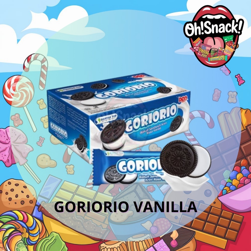 

Biskuit Hitam Goriorio Rasa Coklat / Vanilla