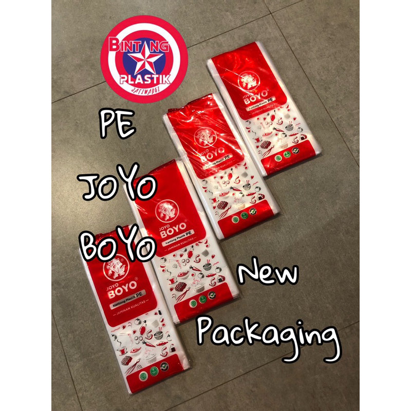 TOP BRAND! PLASTIK PE / ES BOYO 3 x 20 KOMPLIT TERMURAH ISO CERTIFIED untuk makanan dan minuman uk 1