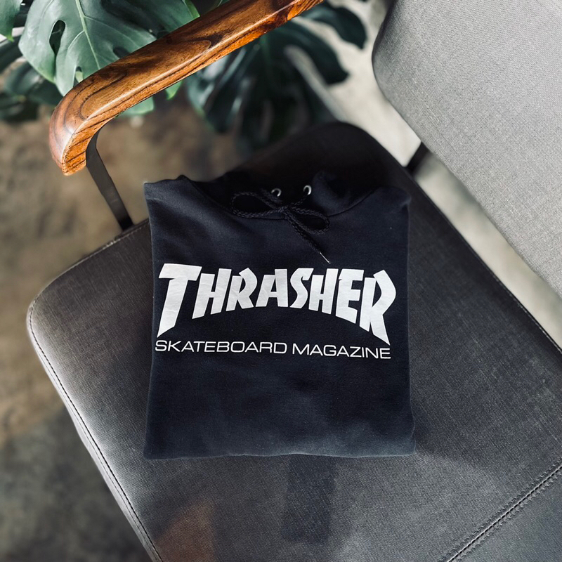 THRASHER - SKATEMAG HOODIE BLACK