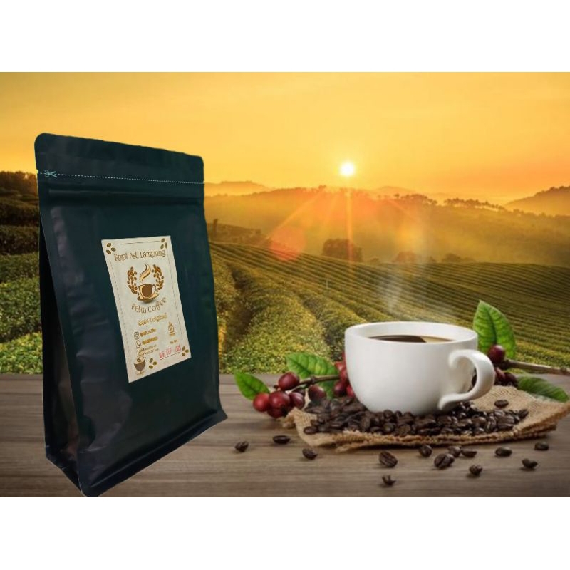 

Felia Coffee "Robusta" Kopi bubuk asli Lampung 250gram