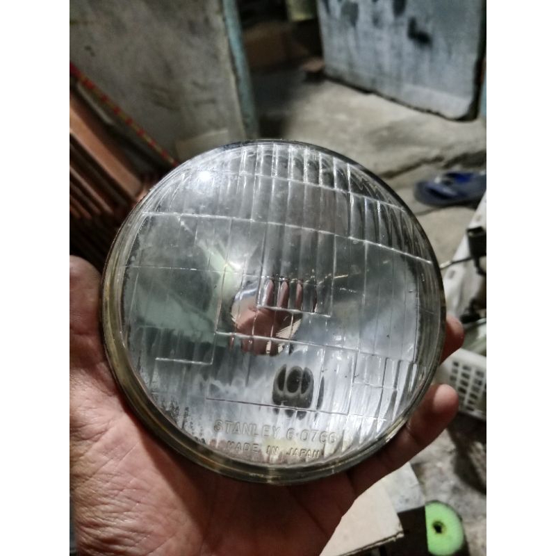 reflektor gl 100/125 lampu bulat tahun 1979 original