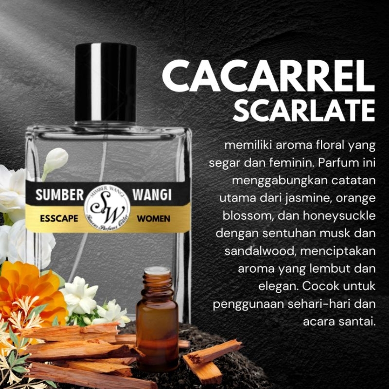 Chacharel Scarlet / Parfum Best Seller / Parfum Bibit / Parfum Wanita