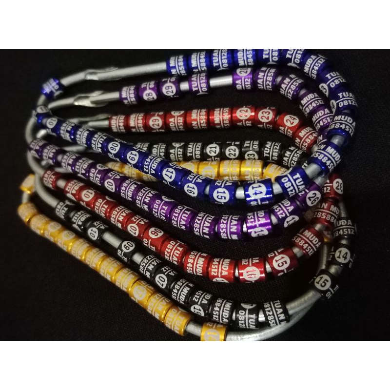 ring pleci konin prenjak finc  sogon 10 biji bisa custom 2,5 dan 2,7