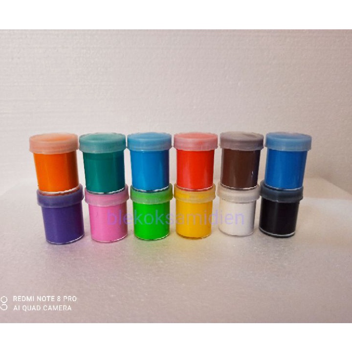 

PRODUK UNGGULAN Cat lukisalat melukis gabus cat air 12 warna