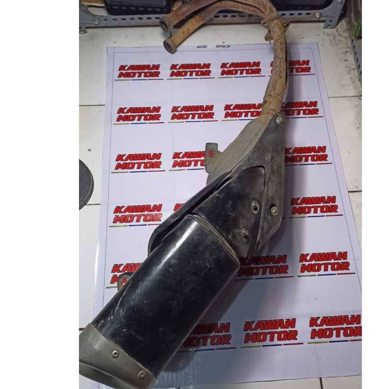 KNALPOT STANDAR YAMAHA R25 ORIGINAL SECONG SUARA STANDAR BAWAAN