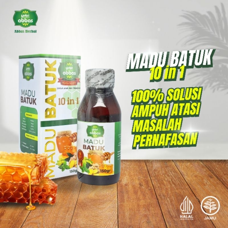 

MADU HERBAL FLUBA ABBAS - Atasi Flu Batuk Pilek Anak -150ml HALAL