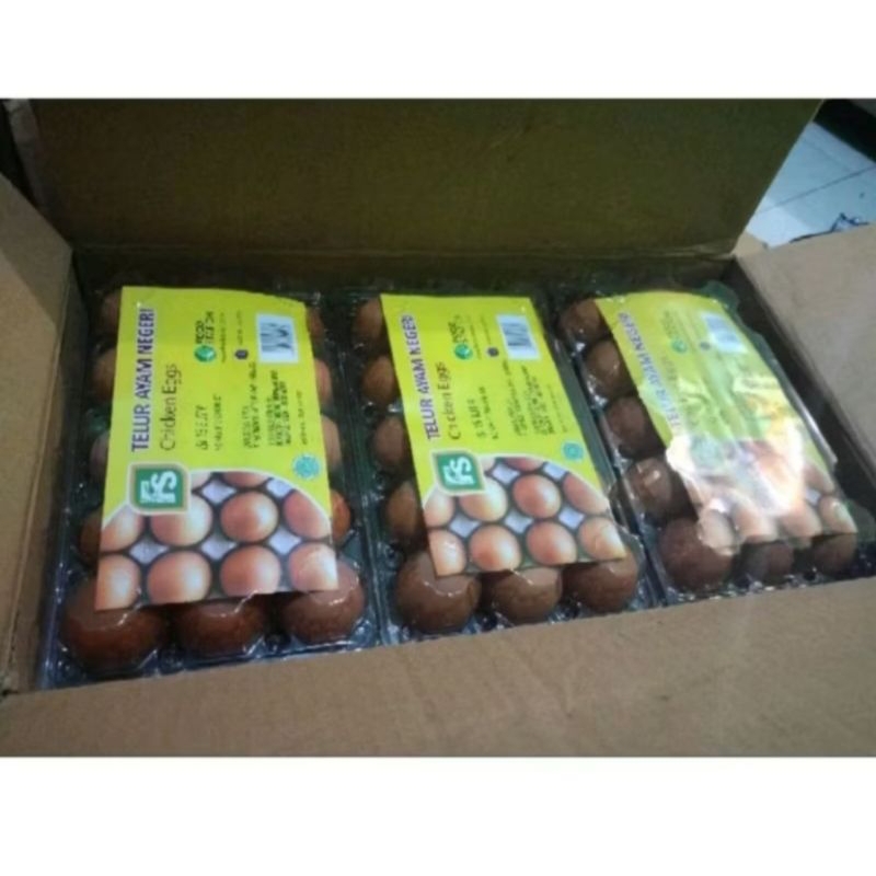

Telur Ayam Negeri FS Food Station 1Pack isi 15 Butir