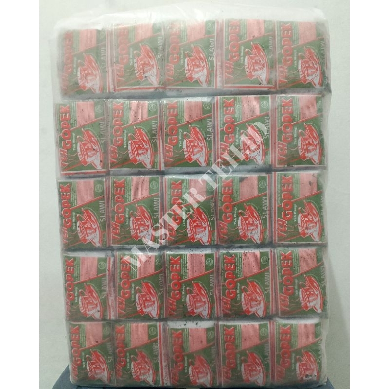 

Teh Gopek 1 ball isi 10 pack daun teh bunga melati