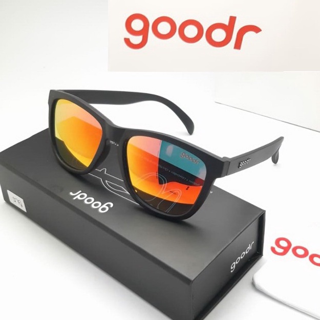 Murah Bermutu  Kacamata Goodr Polarized Mirror Sunglasses Lari Sepeda Gym motor olahraga Murah fulls