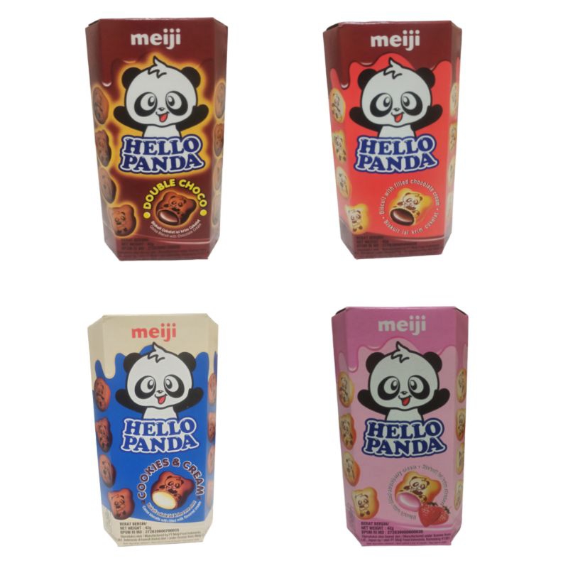 

Hello Panda Biskuit isi Krim All Varian Rasa