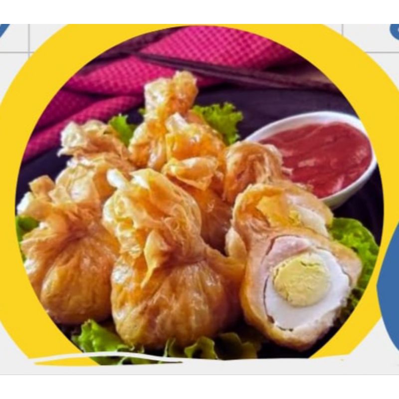 

EGG KADO FROZEN FOOD 1 PACK (10 PCS) HOMEMADE