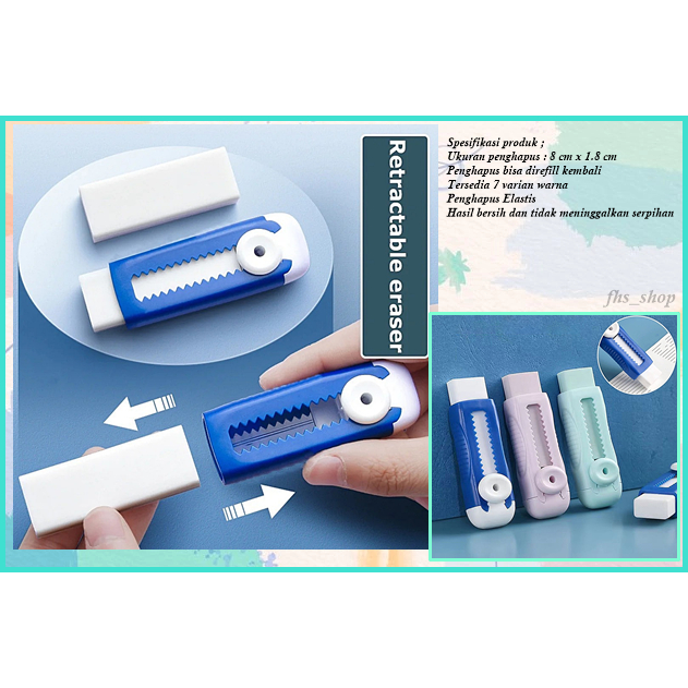 

Penghapus Yang Dapat Ditarik Penghapus Mekanik Pastel Penghapus Dorong Lucu Pastel Sliding Eraser