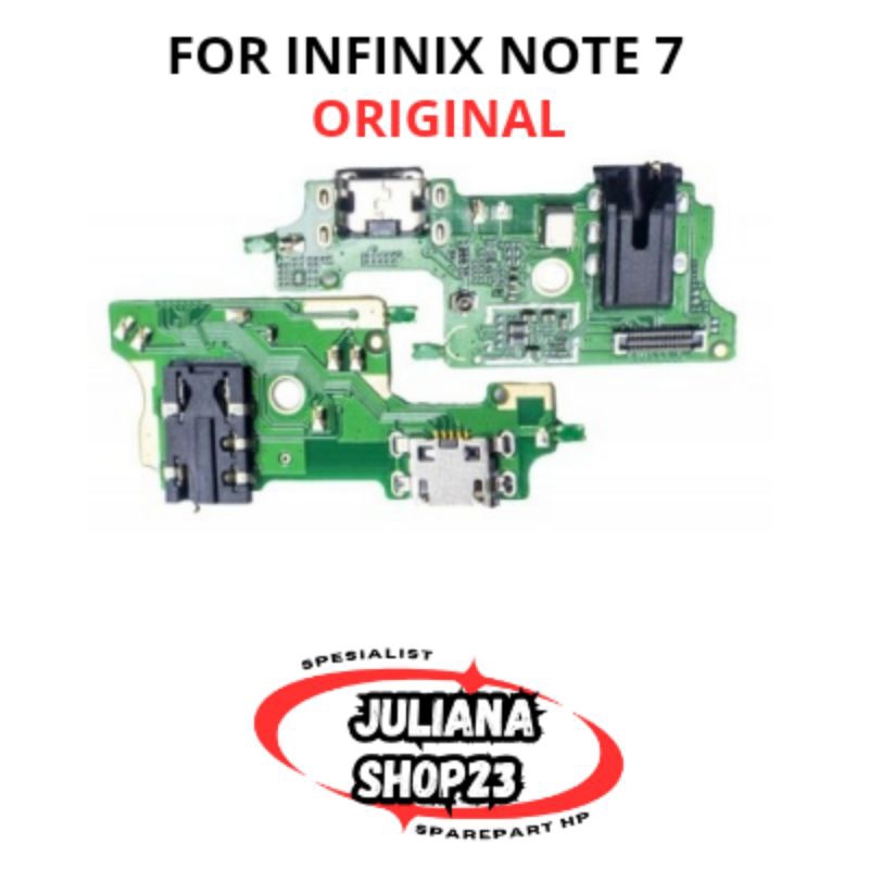 PAPAN CAS INFINIX NOTE 7 PAPAN CHARGER INFINIX NOTE 7 KONEKTOR CHARGER INFINIX NOTE 7 PCB BOARD CHAR