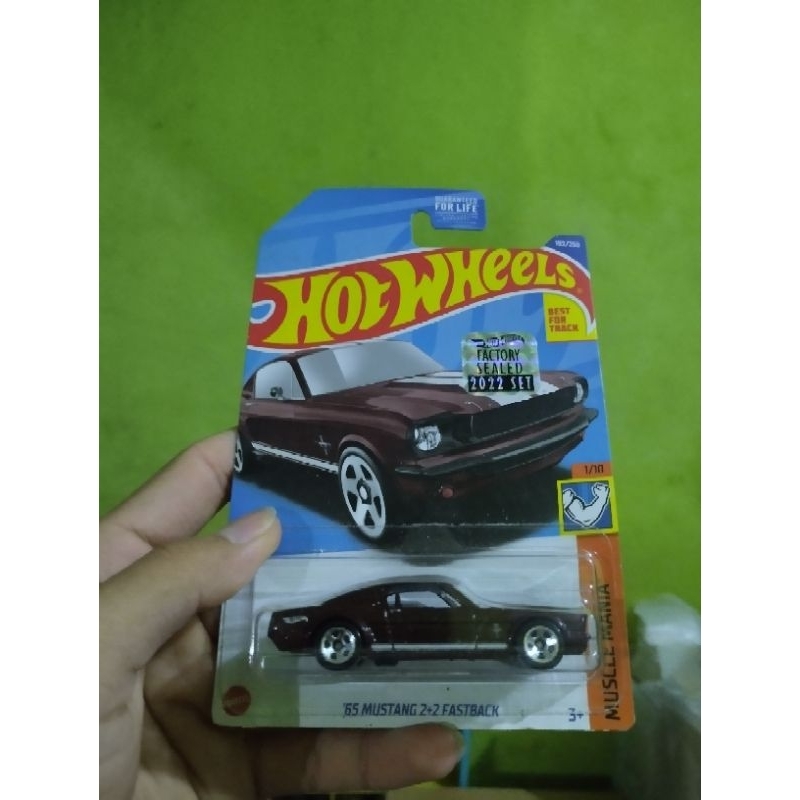 Hotwheels '65 Mustang 2+2 Fastback