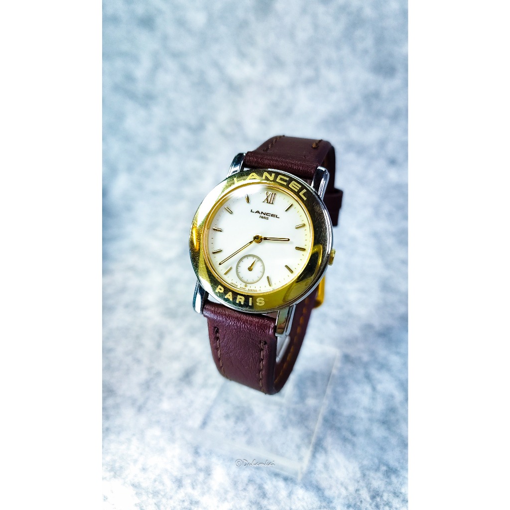 Lancel Paris By Citizen Sub Second Quartz Two Tone Original Nos Ex Display Pria Wanita baby g ladies