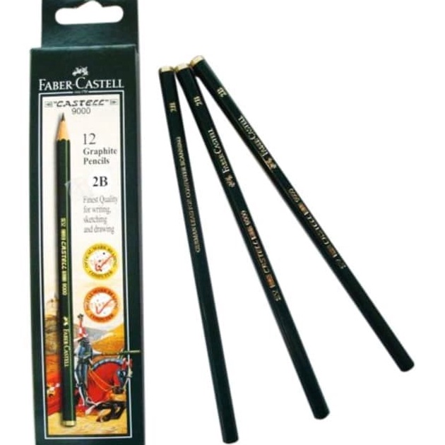 

HOT PRODUK Pensil Faber Castell 2B HB Isi 12