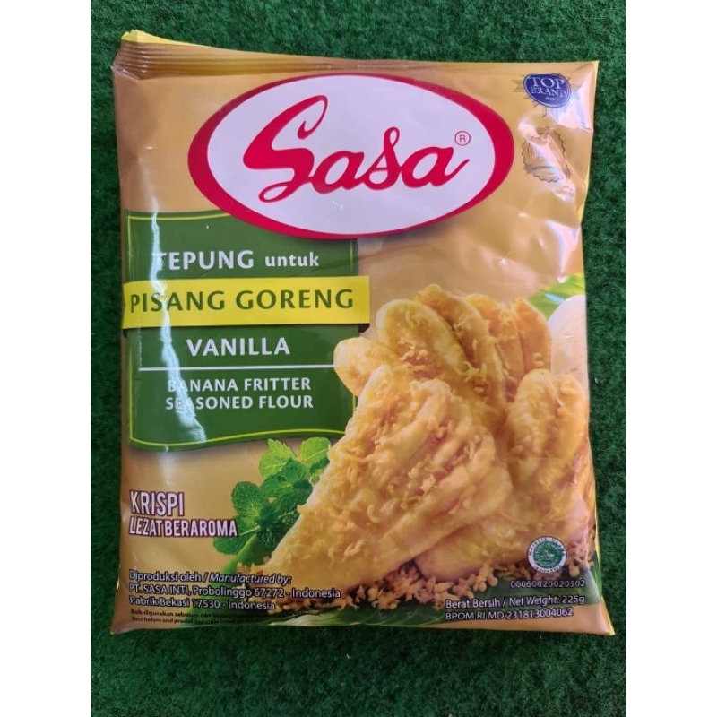 

Sasa Tepung Goreng Pisang 225G | tepung serba guna | tepung krispi vanilla