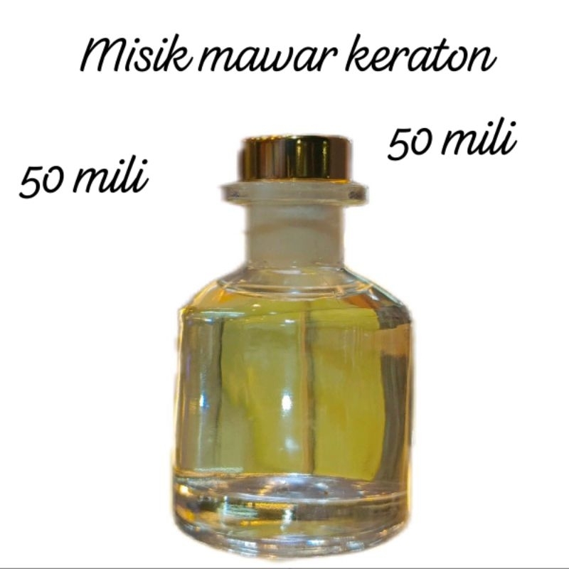MINYAK MAWAR KERATON ASLI MURNI 50 MILI