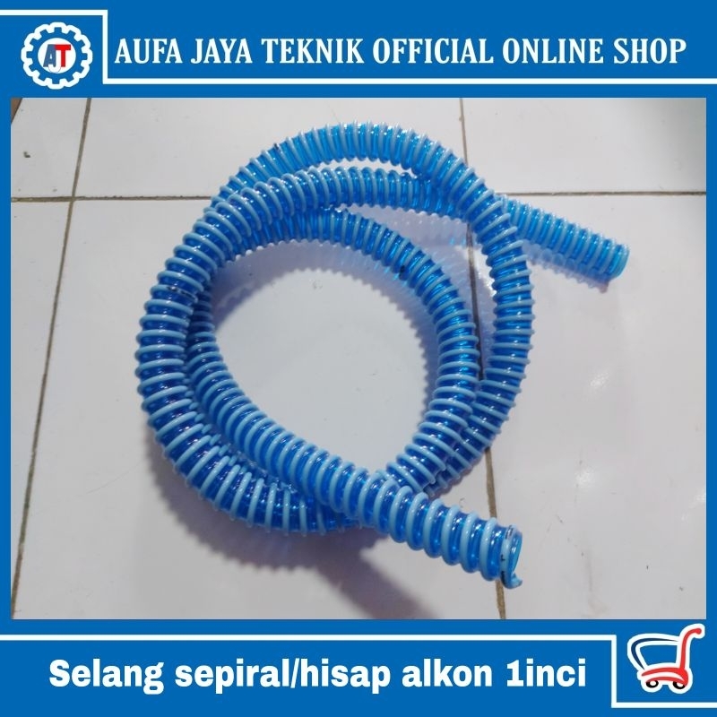 Selang sepiral alkon 1inci/selang hisap alkon mini/selang pompa air