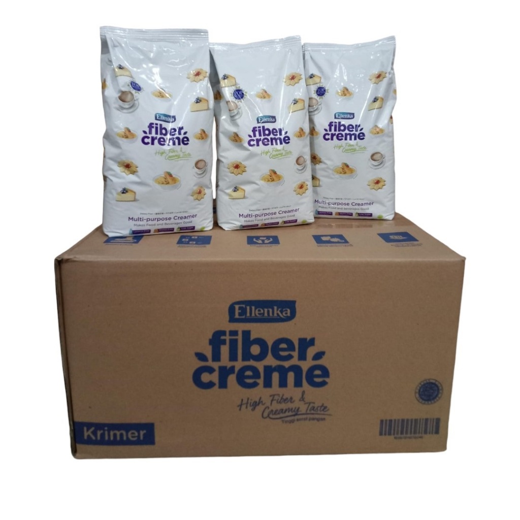 

Fiber creme cream creamer krimer fibercreme Ellenka 12 x 1kg 1 dus