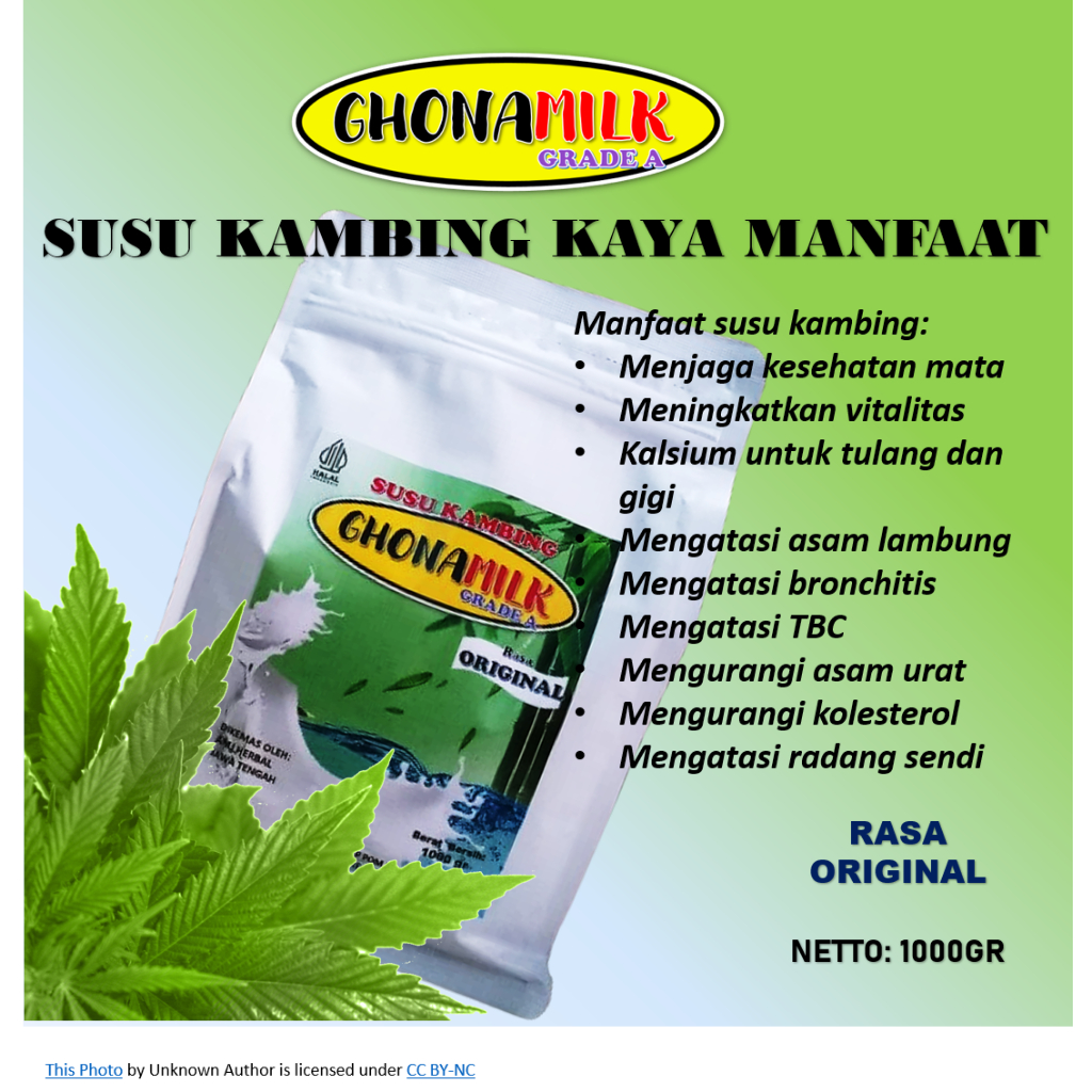 

SUSU KAMBING ETAWA GRADE A GHONAMILK 1KG KUALITAS PLATINUM