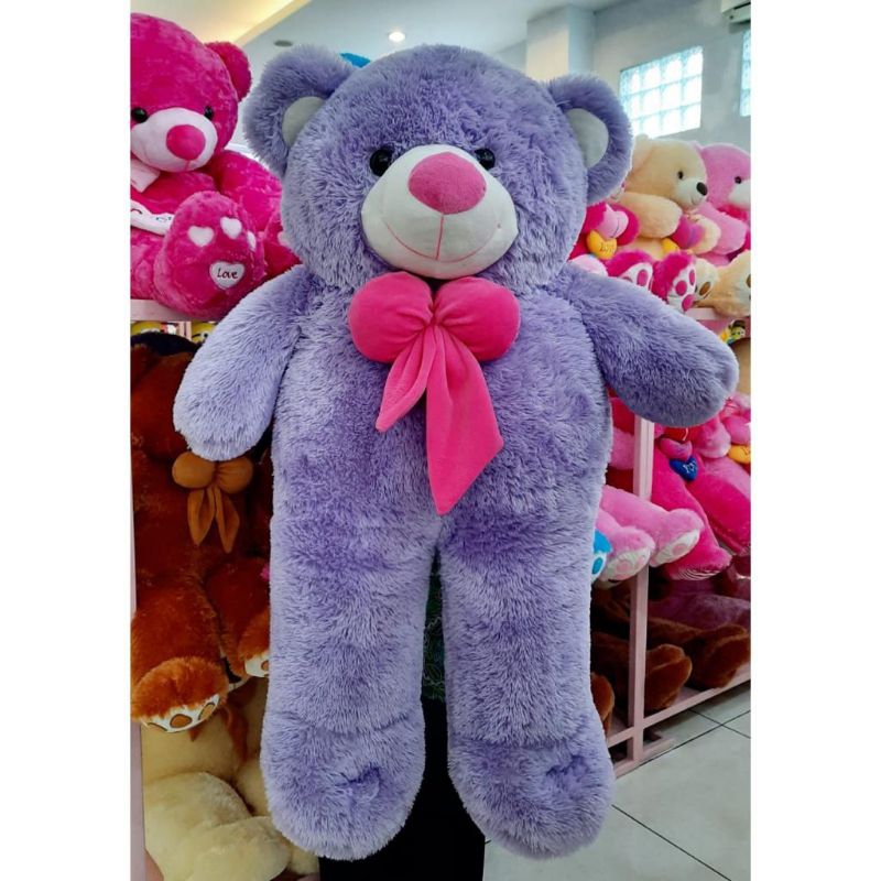 Boneka Bear Jumbo 1,1 Meter  Pita Gendut Padat Halus