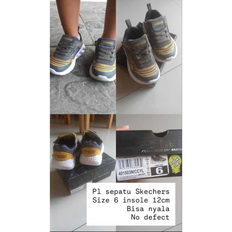 Preloved sepatu anak Skechers