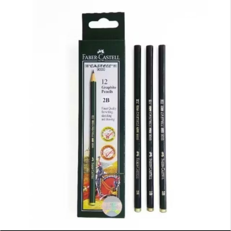 

Pensil 2b Faber Castell 12 Pcs Ujian Komputer