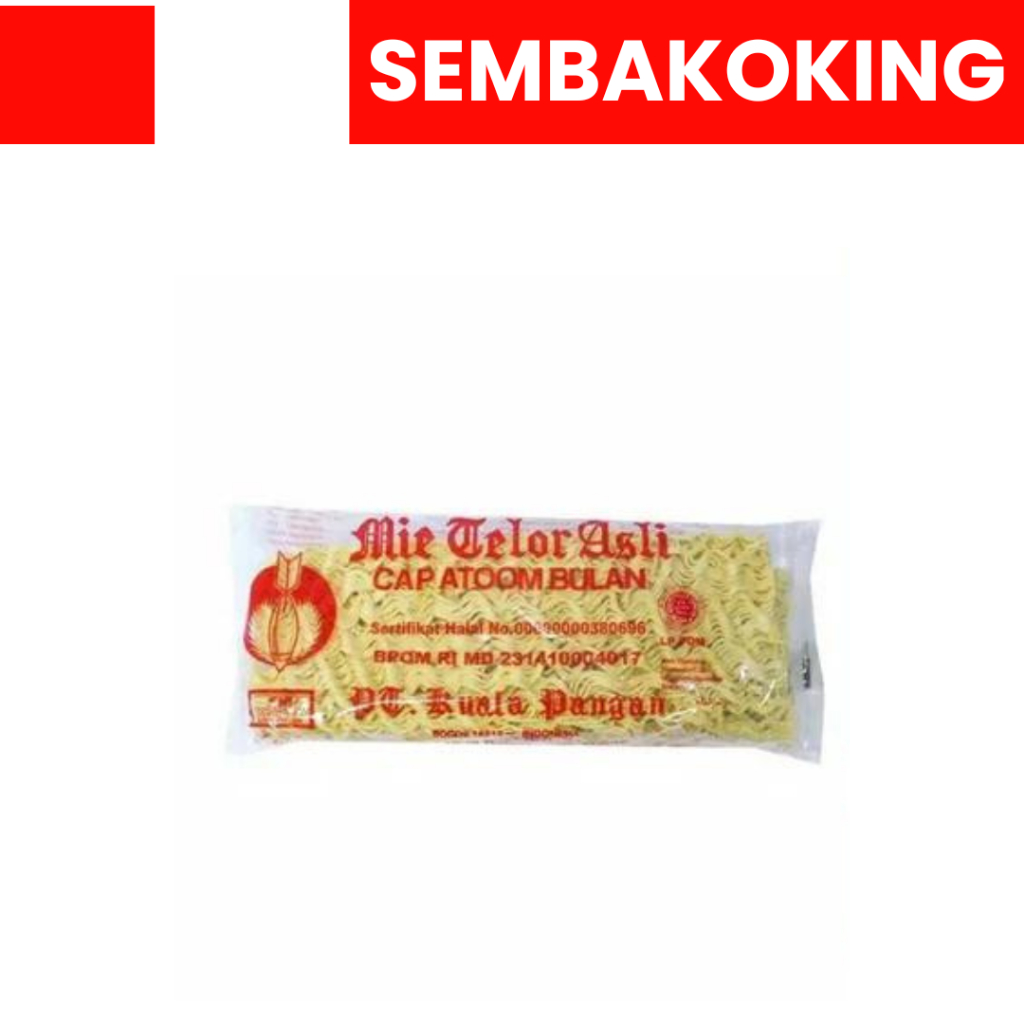 

MIE ATOM BULAN 200GR