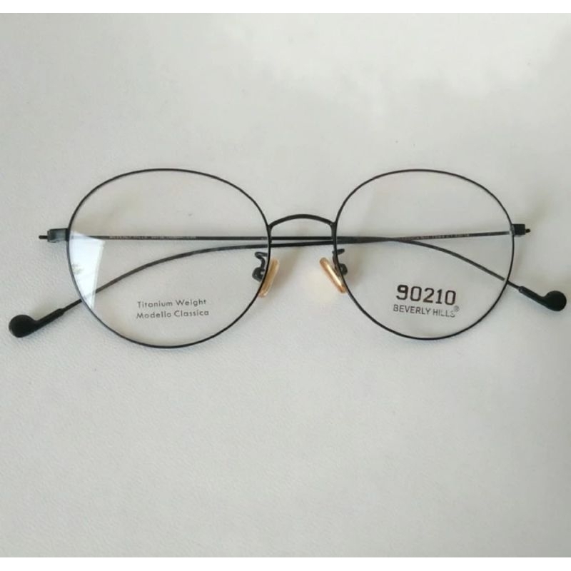 Frame Kacamata Korean Style Beverly Hills Classica BH1984 Black Original
