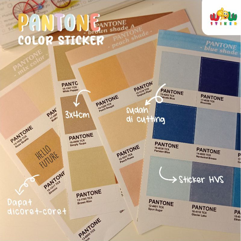 

Stiker Warna Pantone Berkualitas Tinggi untuk Kertas Dan Alat Tulis - Paper, Stationery