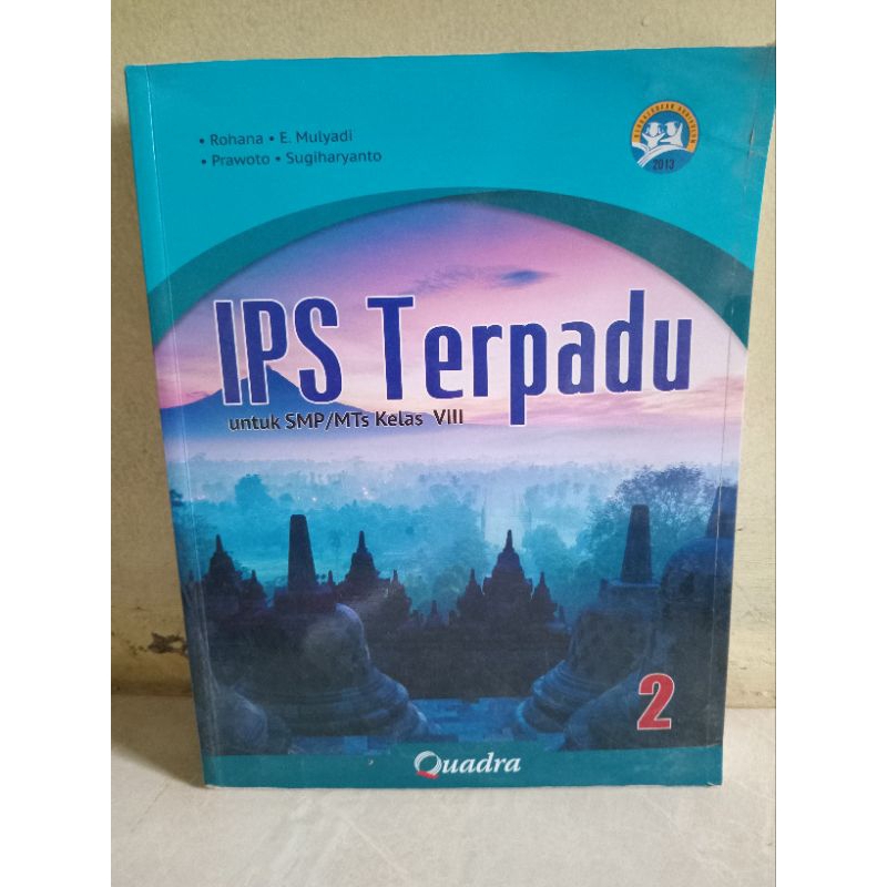 

Buku Paket IPS Terpadu Quadra kelas 2 SMP