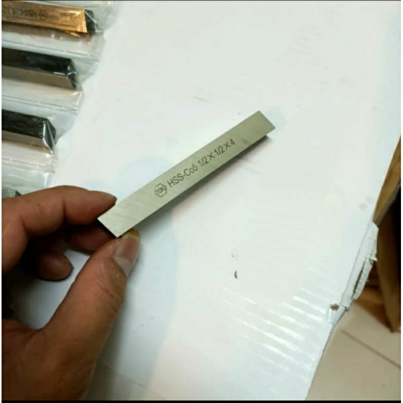 Pahat bubut co5% toki 1/2 x 4 hss-pahat hss toki
