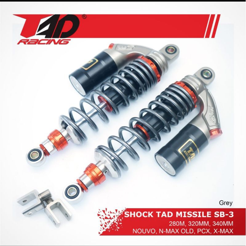 SHOCK TAD MISSILE SB-3
280M, 320MM, 340MM

NOUVO, N-MAX OLD, PCX, X-MAX