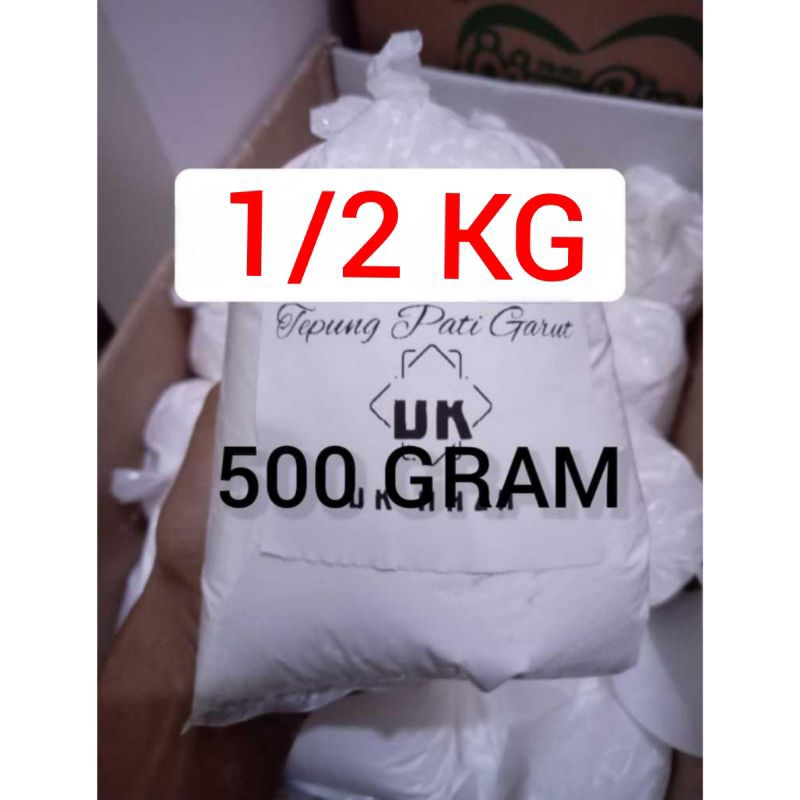 

Tepung pati garut halus 500 gram Herbal Alami